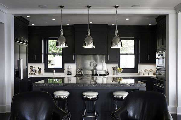 Black-and-White-Kitchen-Design-with-Modern-Minimalist-Lighting-Ideas1