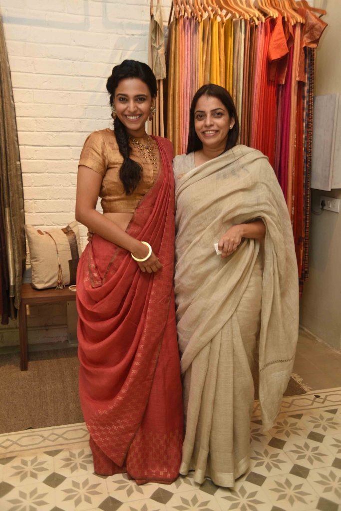 Swara Bhaskar with Anavila Misra